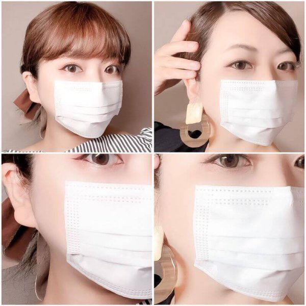 画像10: 小さめ貼るマスク ひもなしで耳が痛くならない PFE99%以上【20枚入】 (10)